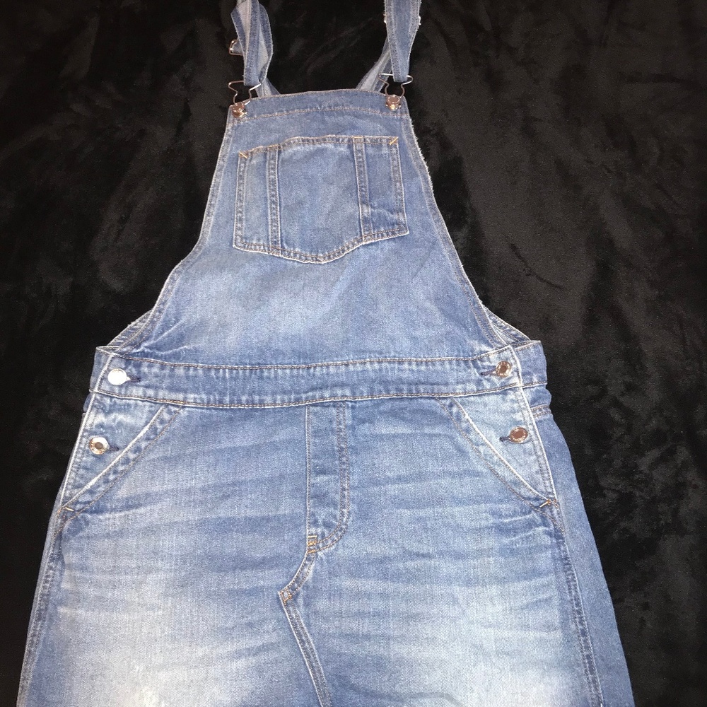 American Eagle Outfitters Overall Jean Dress